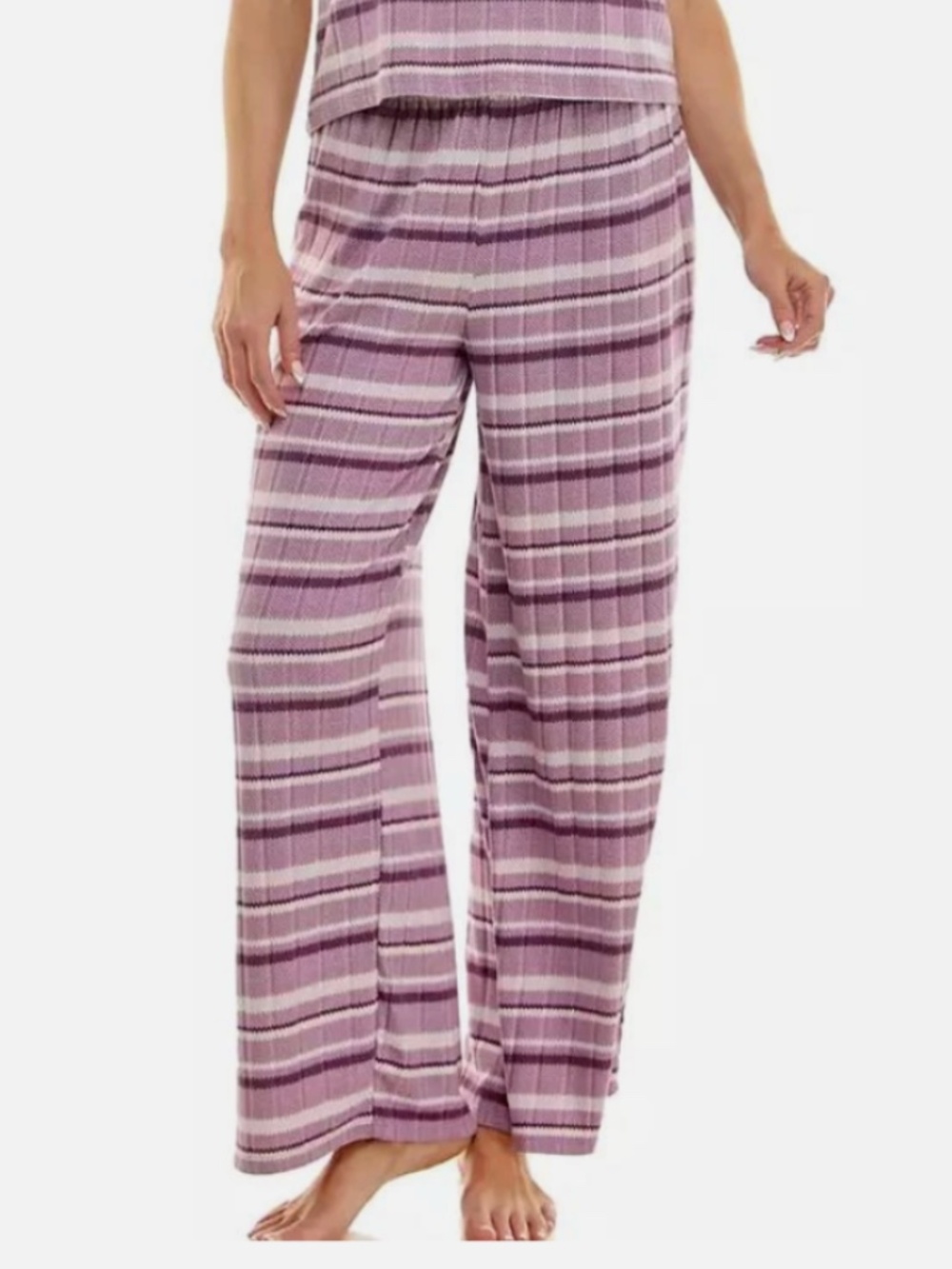 Roudelain Purple Striped Pajamas PANTS